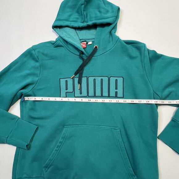 Puma Hoodie Sweatshirt Pants Set Womens Large Pullover Low Rise Tracksuit Logo - Picture 5 of 16